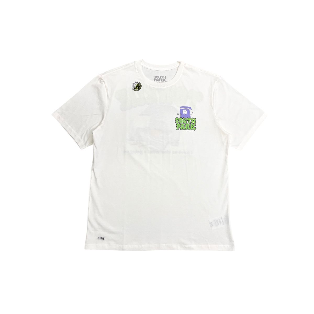 NICKELODEON - Polo Manga Corta South Park Marfil Hombre Algodón