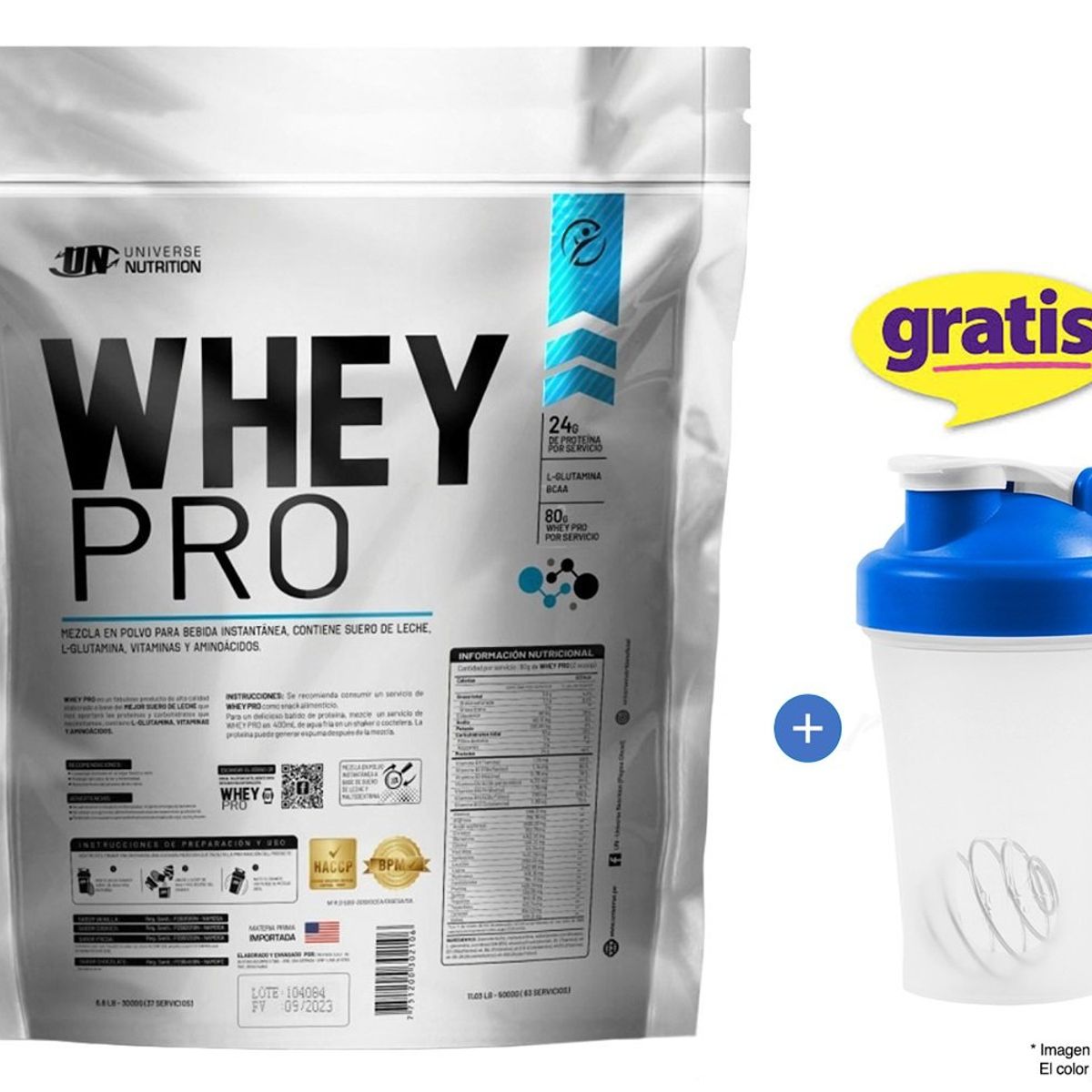 Universe Nutrition - Proteína Universe Nutrition Whey Pro 5 kg Cookies and Cream + tomatodo