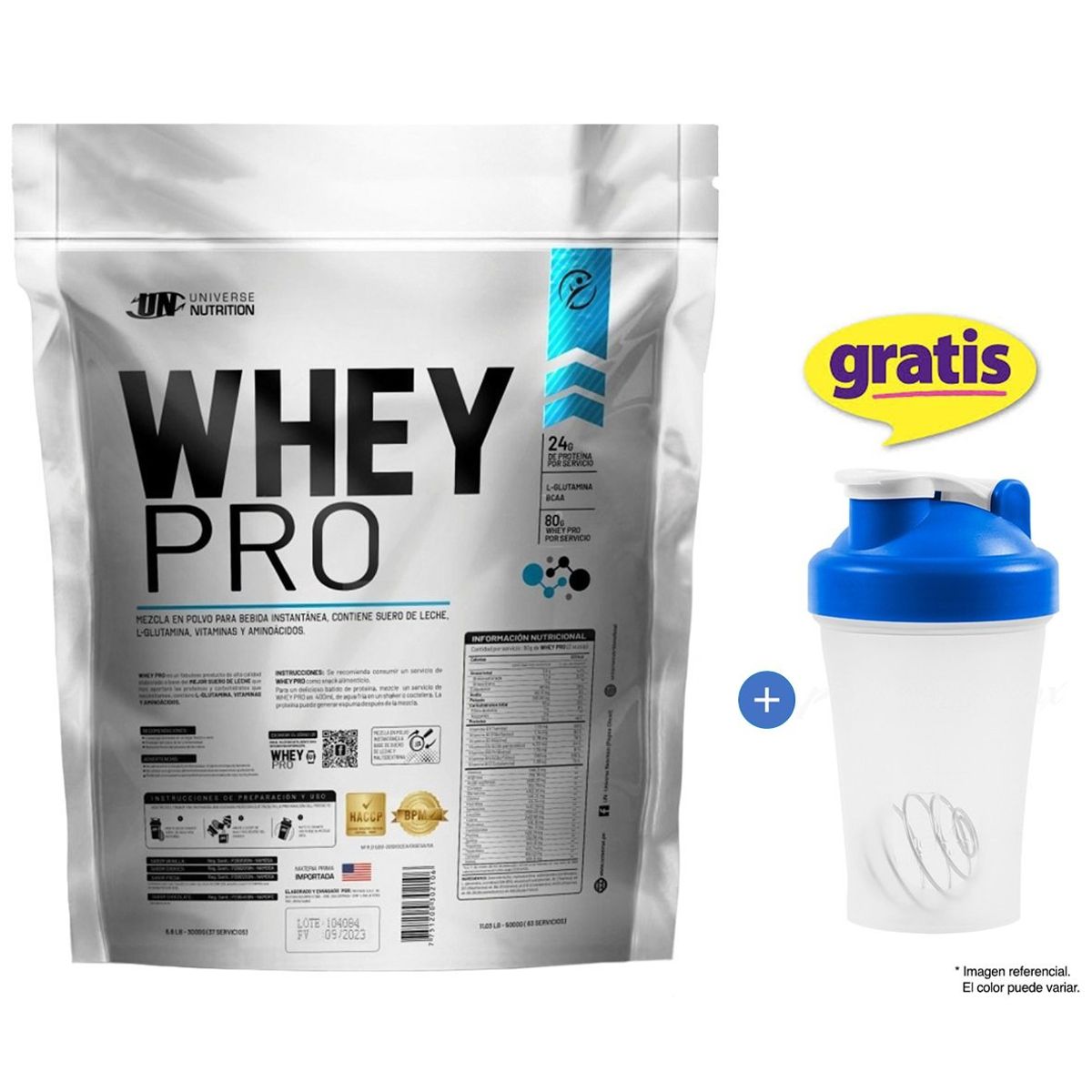 Universe Nutrition - Proteína Universe Nutrition Whey Pro 5 kg Cookies and Cream + tomatodo