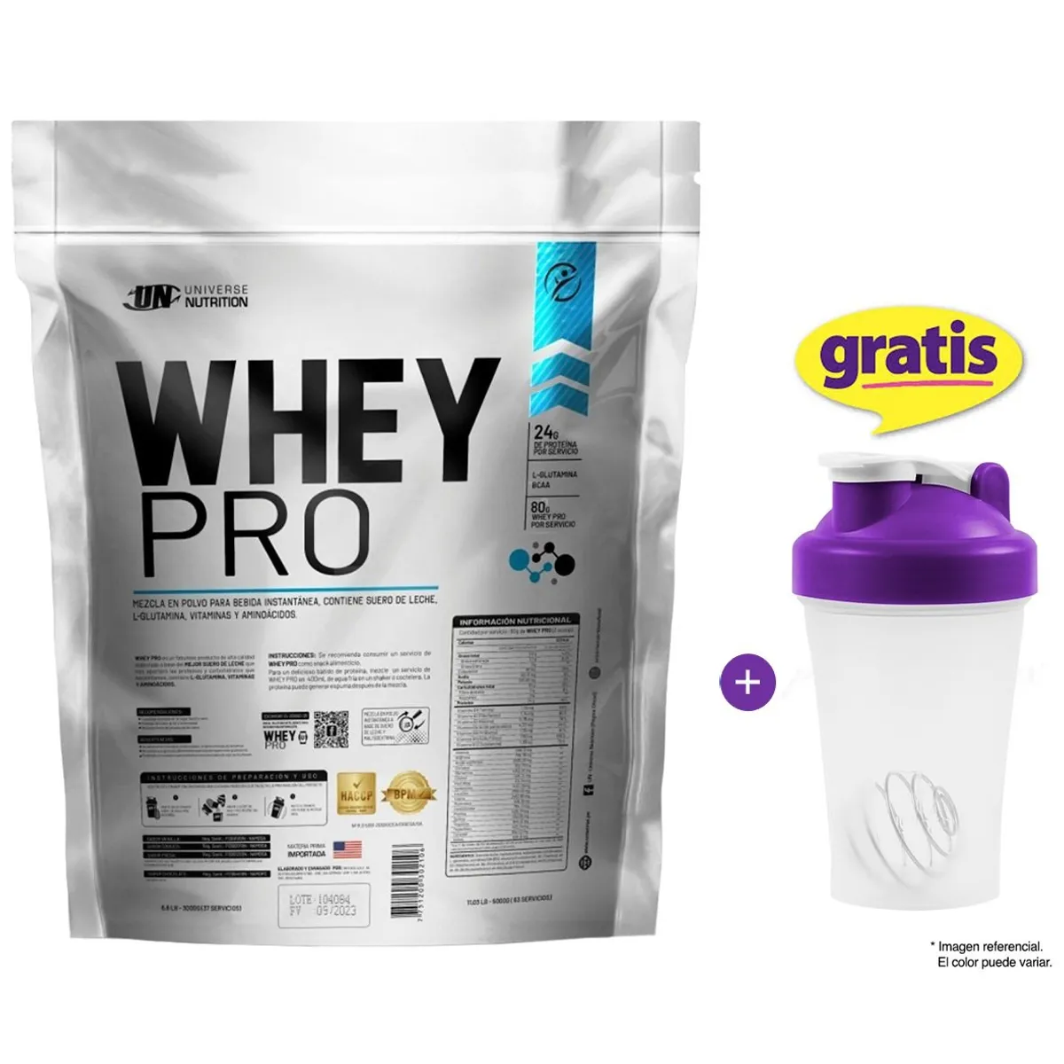 UNIVERSE NUTRITION - WHEY PRO 5KG PROTEINA UN COOKIES AND CREAM