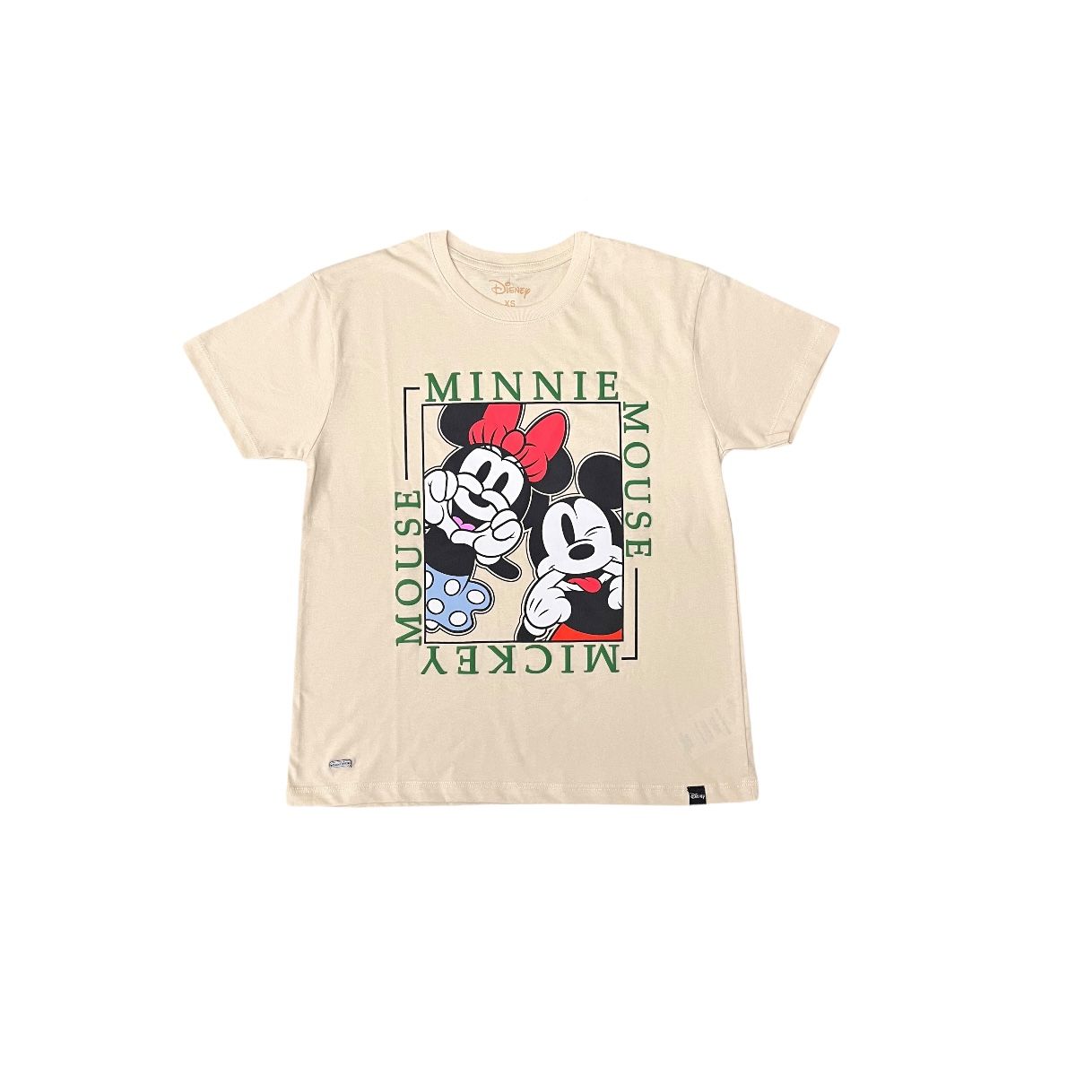 DISNEY - POLO BAS MC CLASICOS DE DISNEY DAMA BEIGE