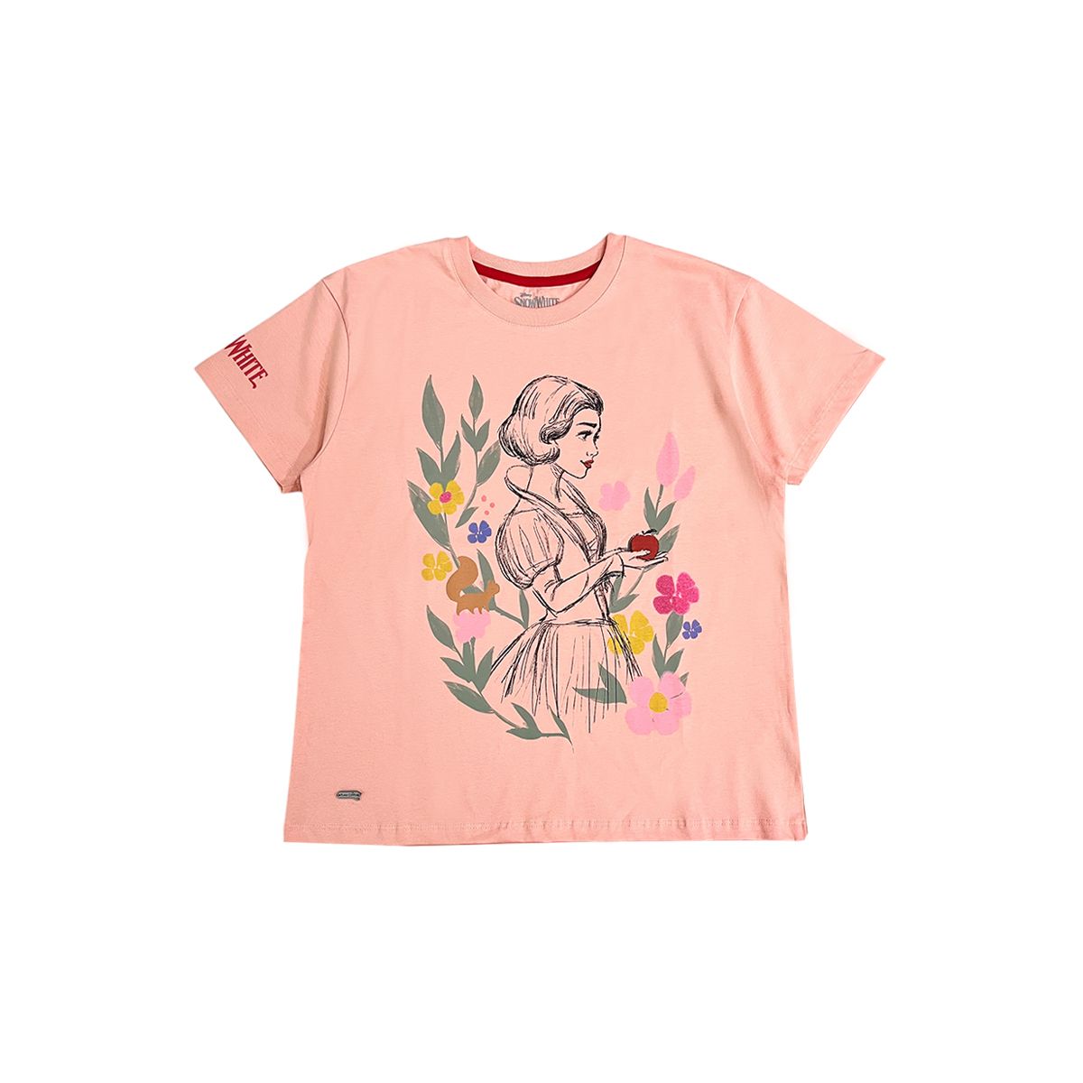 DISNEY CLASICOS - POLO BLANCA NIEVES DAMA ROSADO