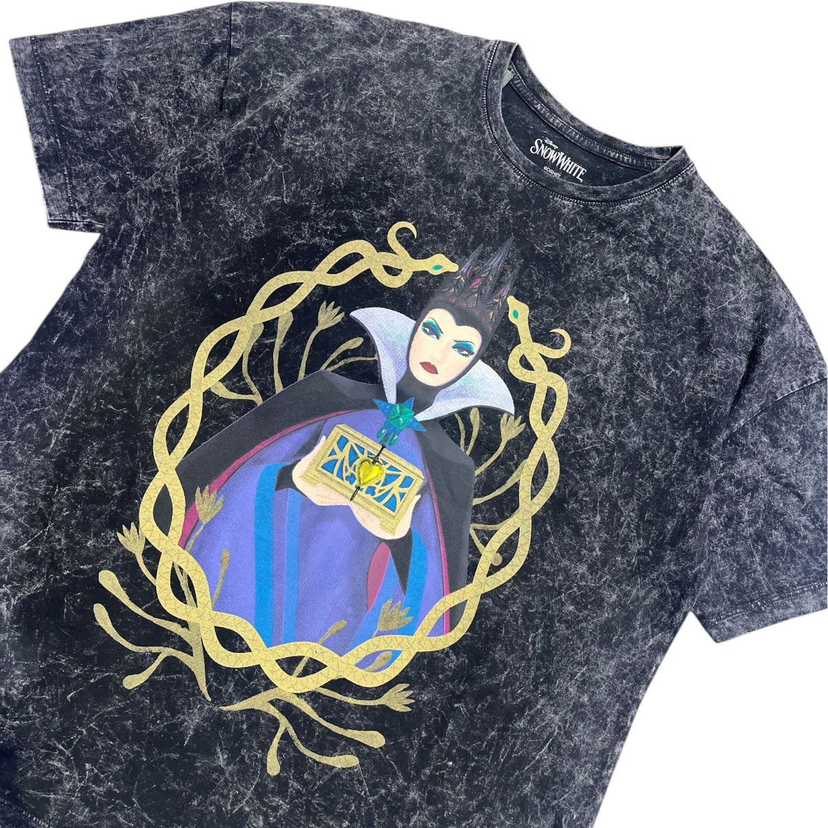 DISNEY - POLO OVERSIZE BLANCA NIEVES ASPECTO LAVADO