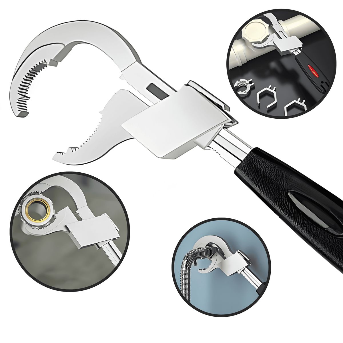 ROSH - Pack x2 Llaves de Gasfitería Premium  Precisión y Durabilidad