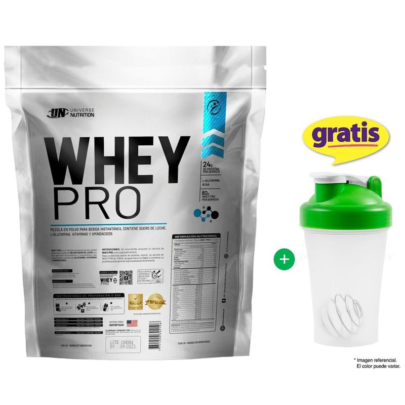 UNIVERSE NUTRITION - SUERO DE LECHE WHEY PRO 5 KG PROTEÍNA UN COOKIES
