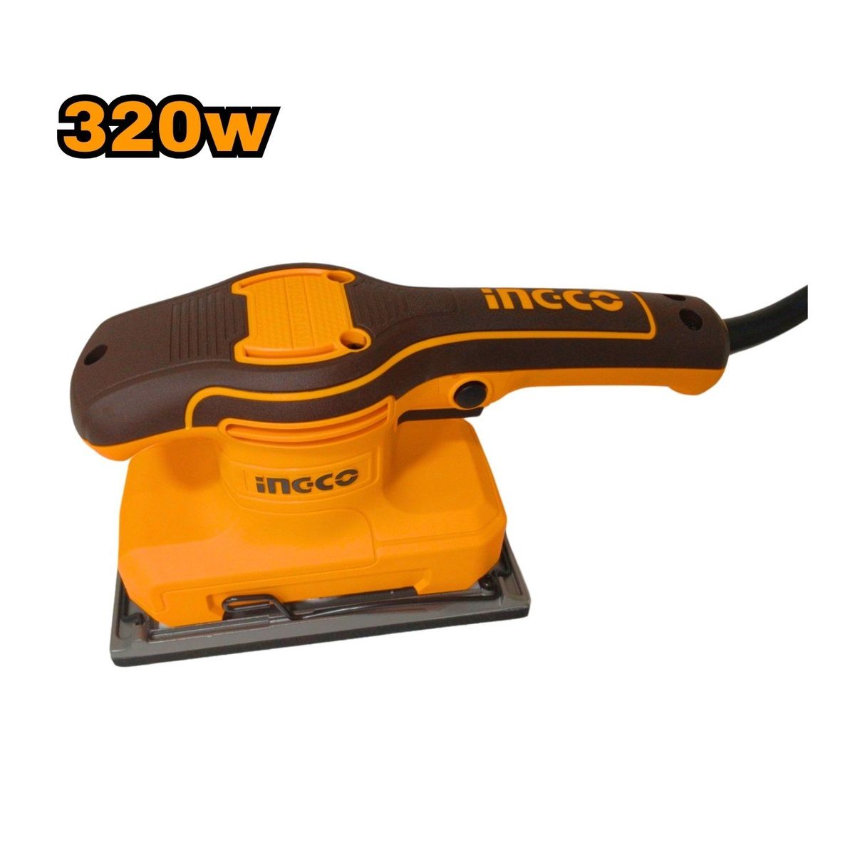 INGCO TOOLS - Lijadora orbital 320w + 5 lijas industrial Ingco