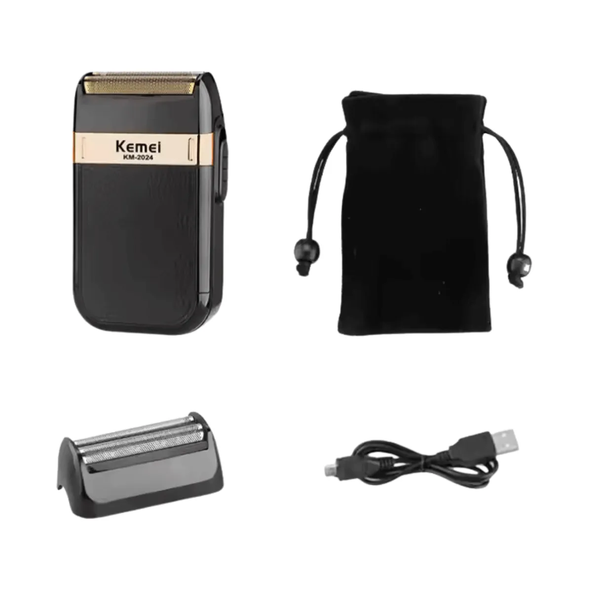 KEMEI - Kemei 2024 – Afeitado Preciso y Sin Irritación