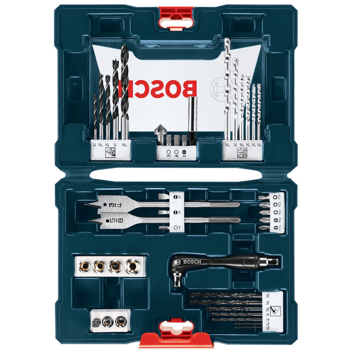 BOSCH - Juego de brocas y puntas 41 piezas Bosch
