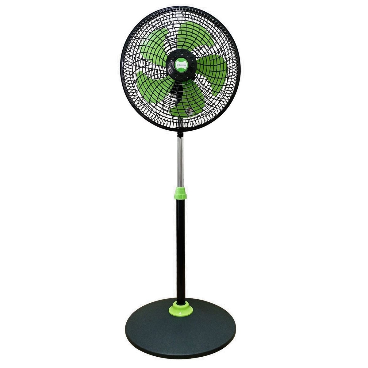 BOSSKO - Ventilador Pedestal 16" de 5 Aspas BOSSKO BK-8314VC Verde