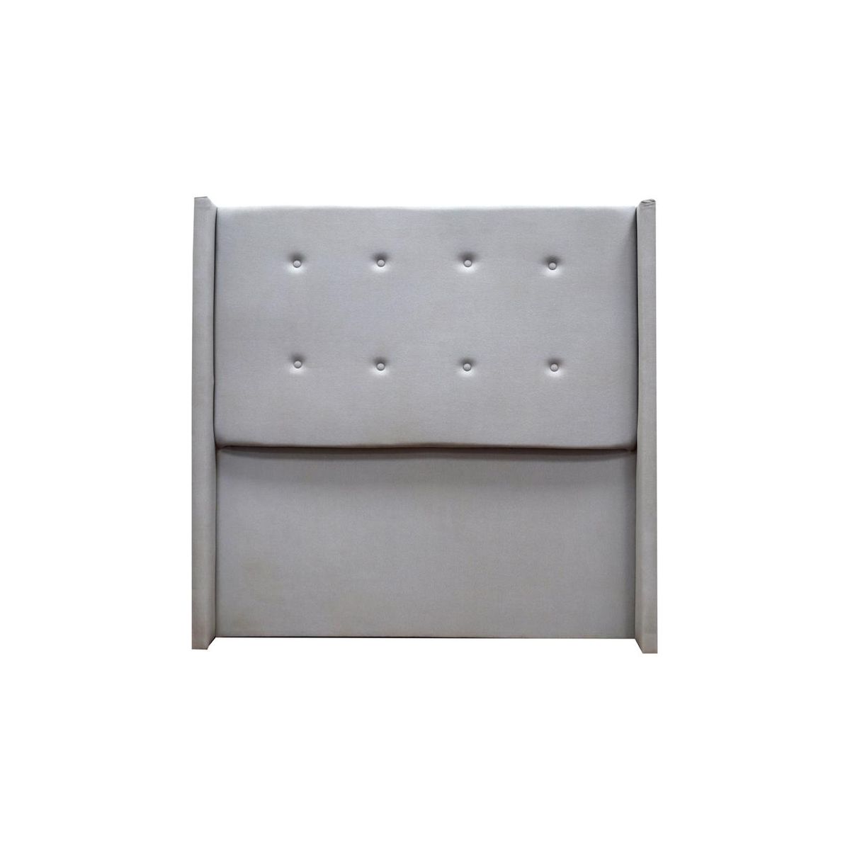 MUEBLES MACRUMO - Cabecera Alta Kuni 1.5 plazas - Color gris claro antifluido