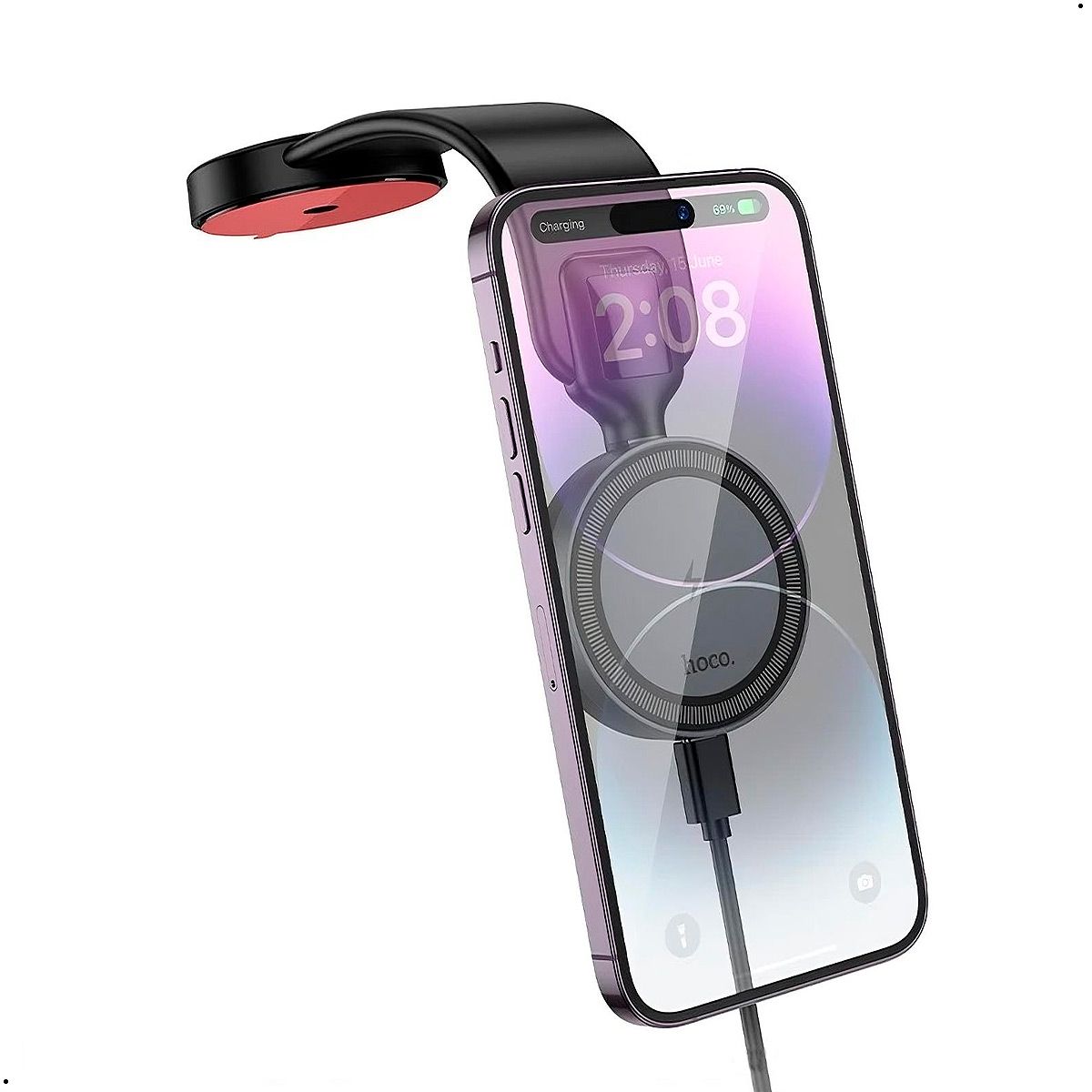 HOCO - Cargador Holder Magnetico Soporte Celular Hoco Hw29 Inalambrica 15w