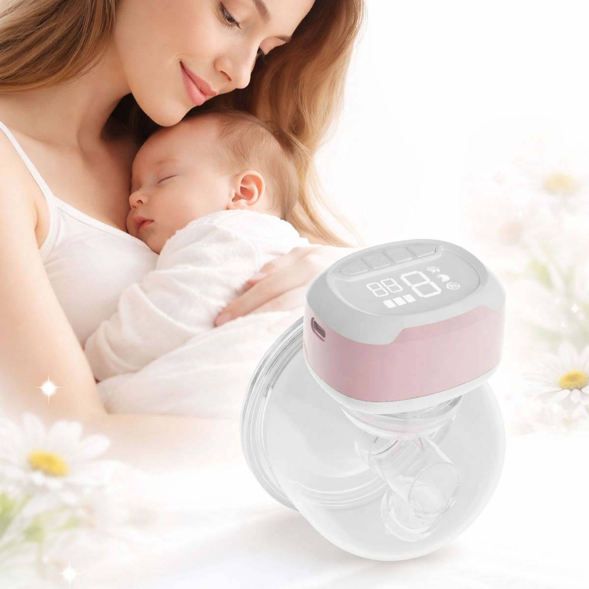 TECH CARE - Extractor De Leche Portátil Manos Libres S11