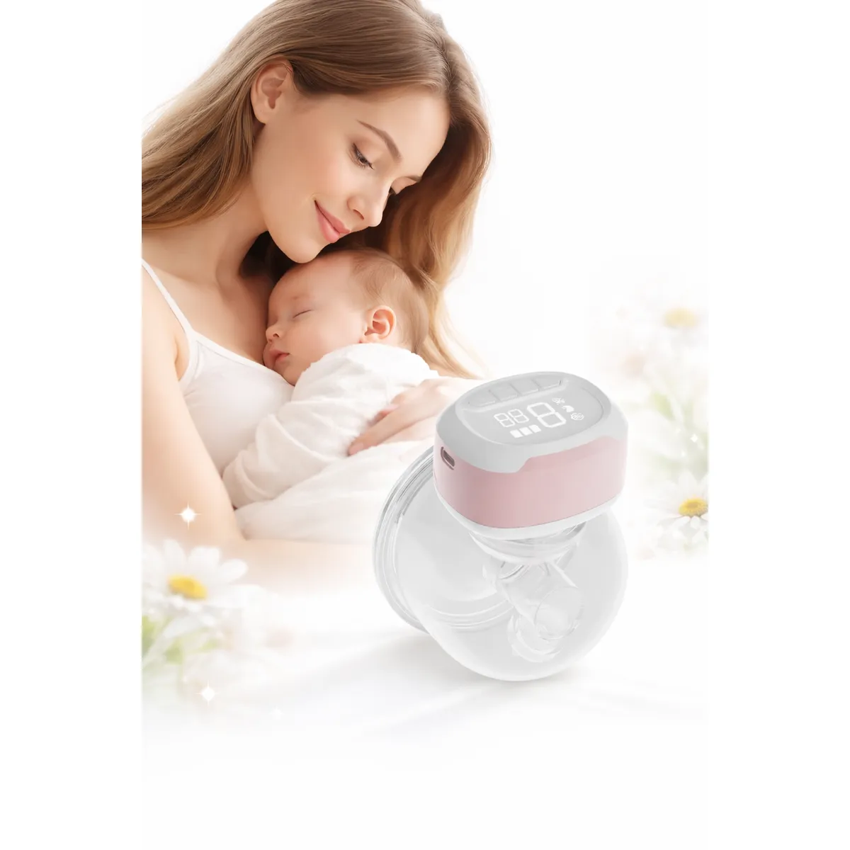 TECH CARE - Extractor De Leche Portátil Manos Libres S11