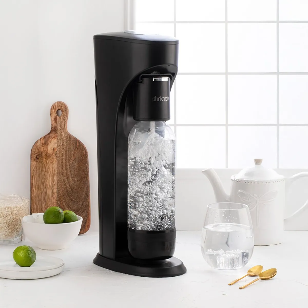 DRINKMATE - Sistema de Gasificación de Bebidas Drinkmate Negro