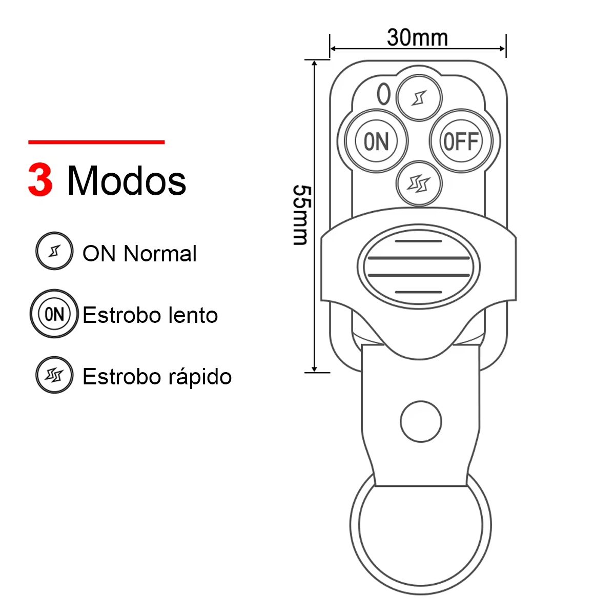 GENERICO - Interruptor Switch  Para Vehiculo Naoevo