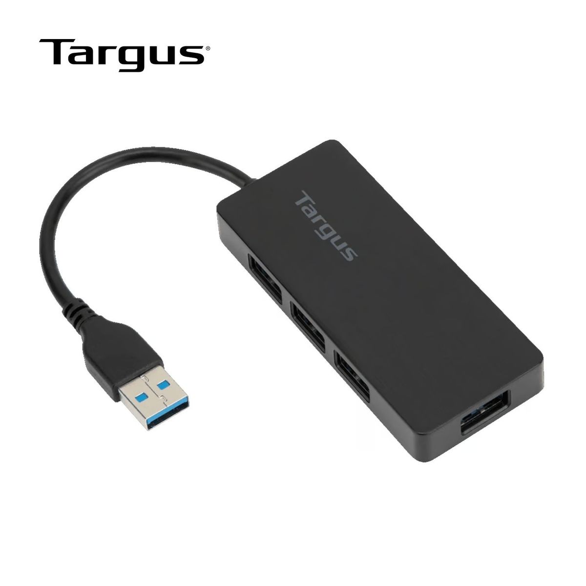 TARGUS - Targus Hub 4 en 1 USB 3.0 de 4 Puertos Negro - ACH155