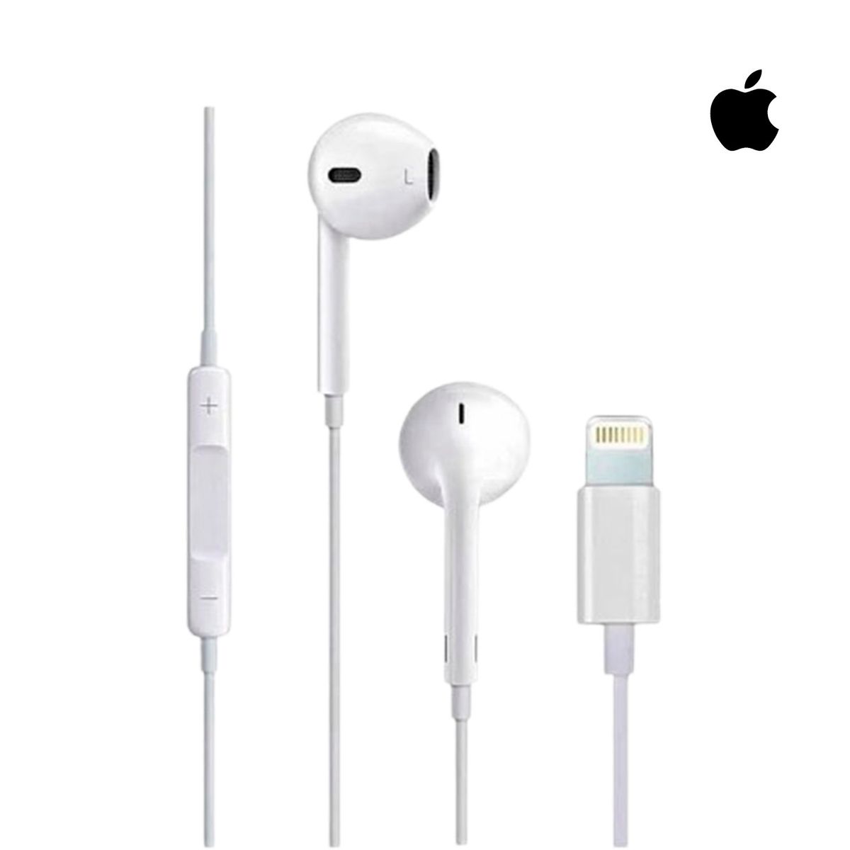 APPLE - Audífonos Con Conector Lightning Y Mando Integrado A1748 Blanco