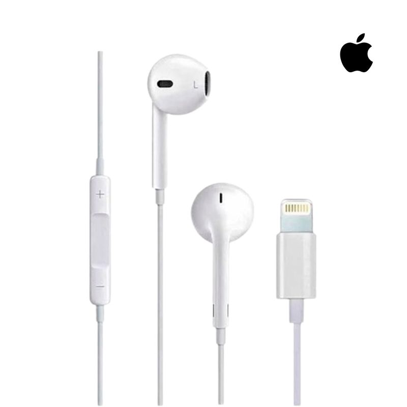 APPLE - Audífonos Con Conector Lightning Y Mando Integrado A1748 Blanco
