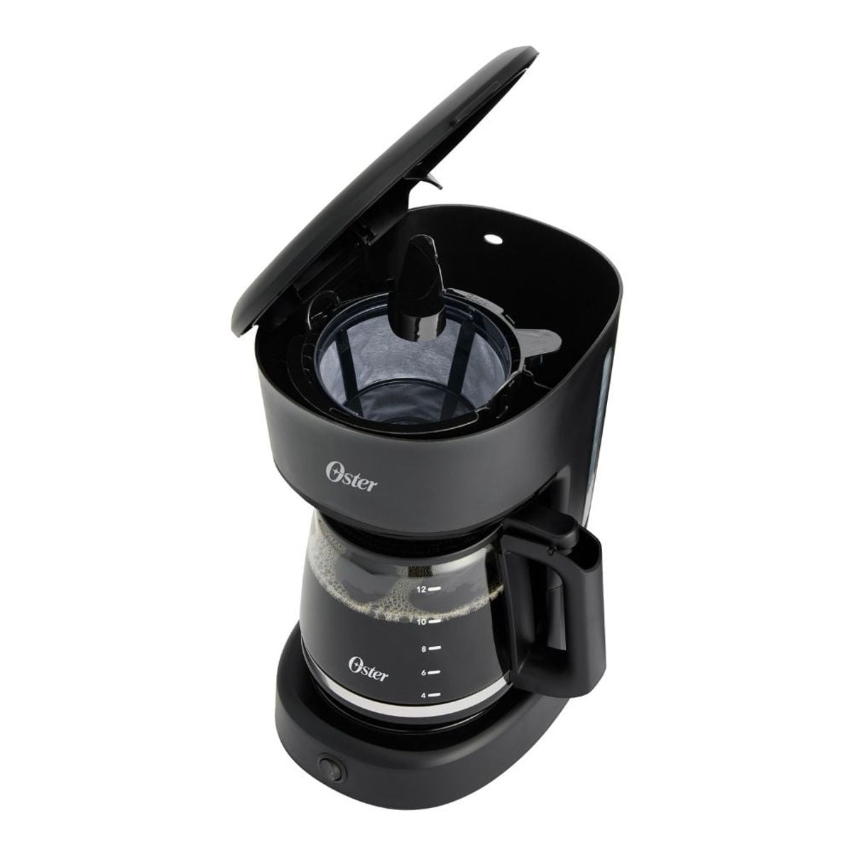 OSTER - Cafetera Oster 12tz de filtro reutilizable BVSTDCS121B 053
