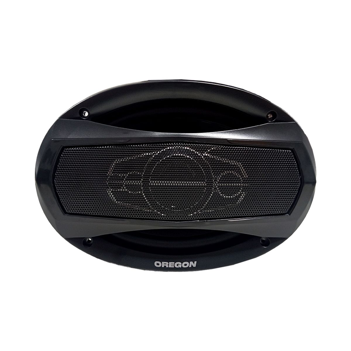 OREGON - Juego Parlantes Coaxial Oregon Auto 6x9 PuLG 1000w 5 Vias