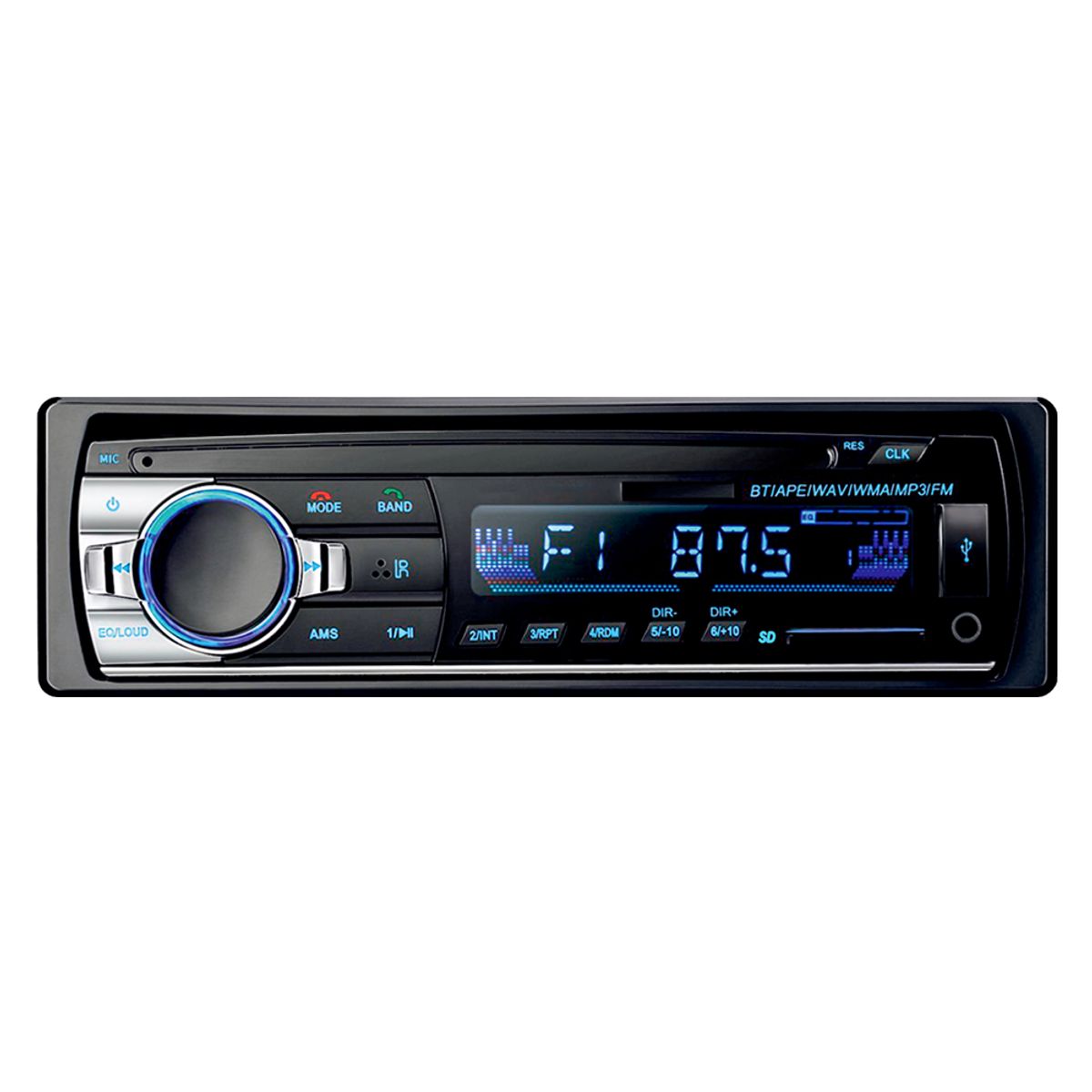 OREGON - Autoradio Con Usb Bluetooth Mp3 Aux Fm Para Auto Lcd Rgb