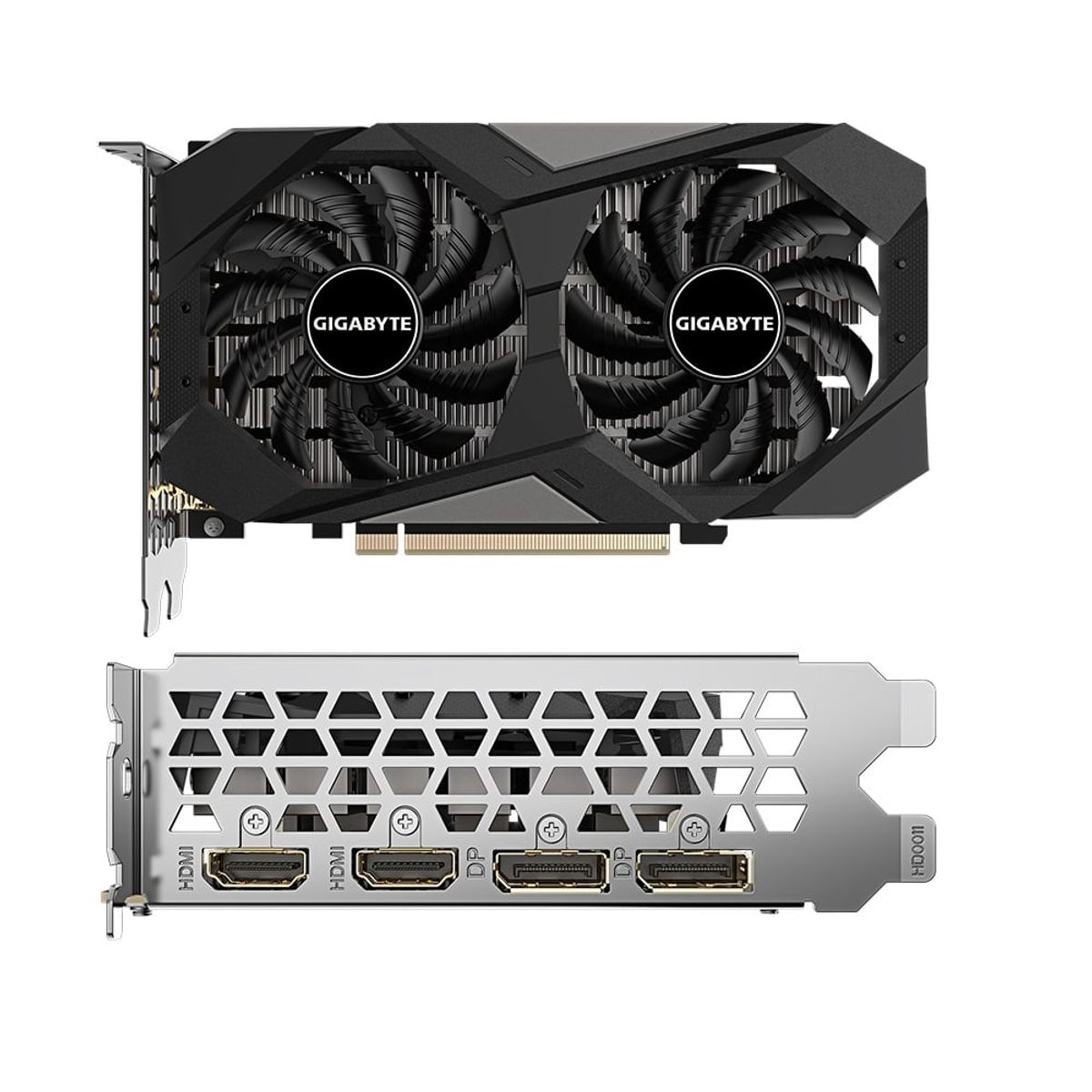 GIGABYTE - Tarjeta de video Gigabyte RTX 3050 WINDFORCE OC V2  6GB GDDR6 PCIe 4.0