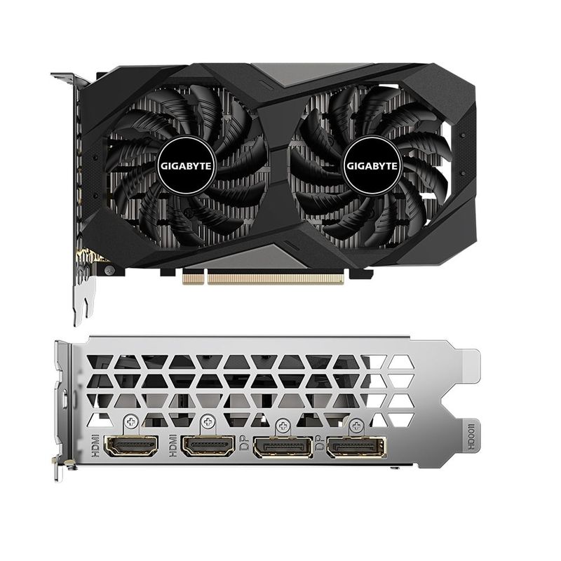 GIGABYTE - Tarjeta de video Gigabyte RTX 3050 WINDFORCE OC V2  6GB GDDR6 PCIe 4.0