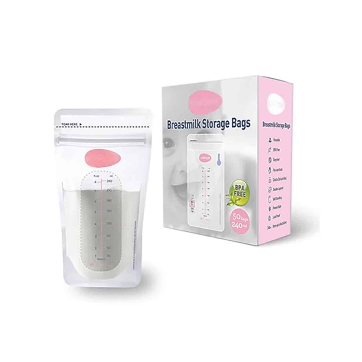 TECH CARE - Bolsas Colectoras de Leche Materna
