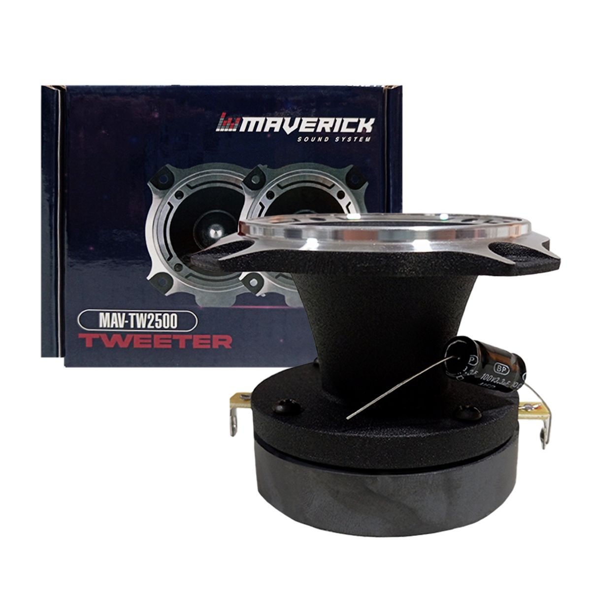 GENERICO - Tweeter Bala Parlante Aluminio Maverick 3.5 PuLG 300w