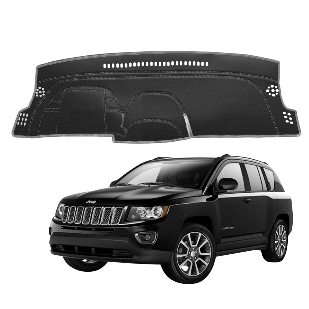 TECGO - PROTECTOR PARA TABLERO  JEEP COMPASS 2014
