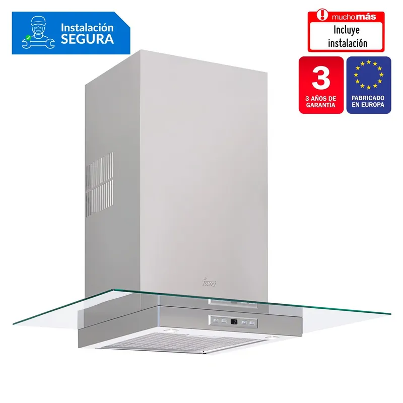 TEKA - Campana Extractora Teka 70cm Decorativa DG 780 ULTRASLIIM Acero Inox