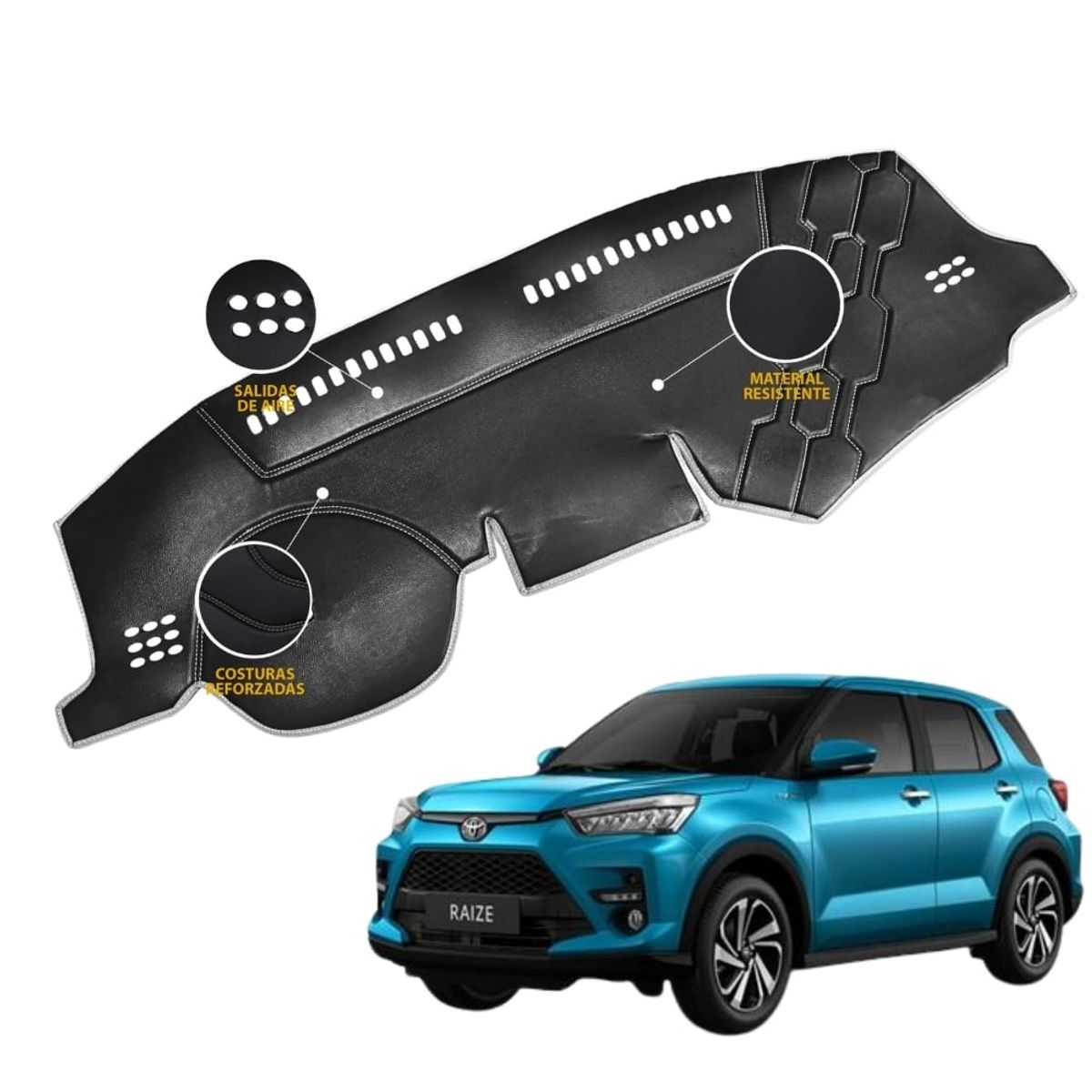 TECGO - PROTECTOR TABLERO TIPO TOYOTA RAIZE 2025