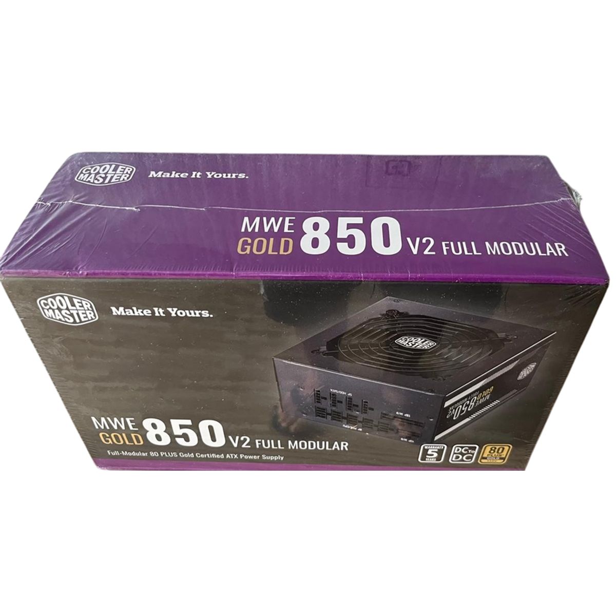 COOLER MASTER - FUENTE 850W 80PLUS GOLD COOLER MASTER MWE GOLD 850V2 FULL MODULAR