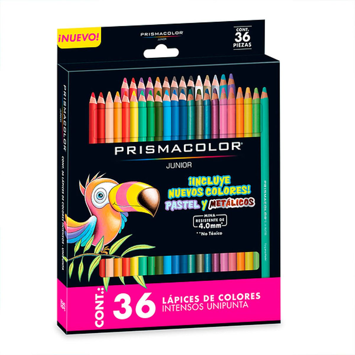 PRISMACOLOR - Prismacolor Junior Set X 36 Lápices De Colores Unipunta 4mm