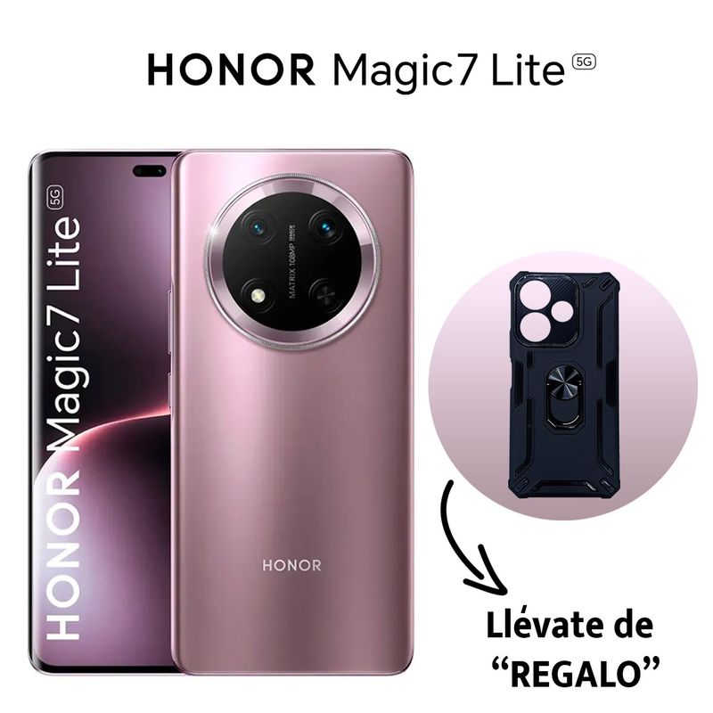 HONOR - HONOR MAGIC 7 LITE 5G 8GB RAM 256GB REGISTRADO COLOR MORADO TITANIO CON ESTUCHE DE REGALO