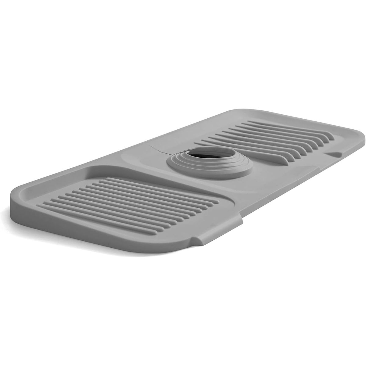 GENERICO - PROTECTOR DE SILICONA GRUESO PARA LAVADERO 45 CM - GRIS