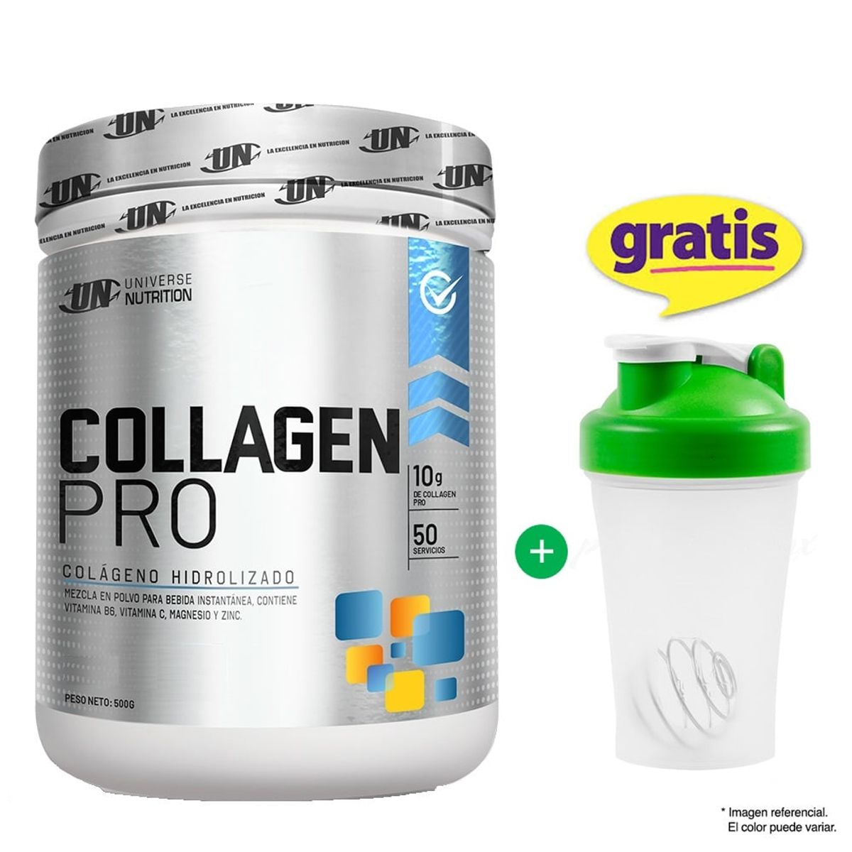 UNIVERSE NUTRITION - Colágeno Universe Nutrition Collagen Pro 500gr Mora
