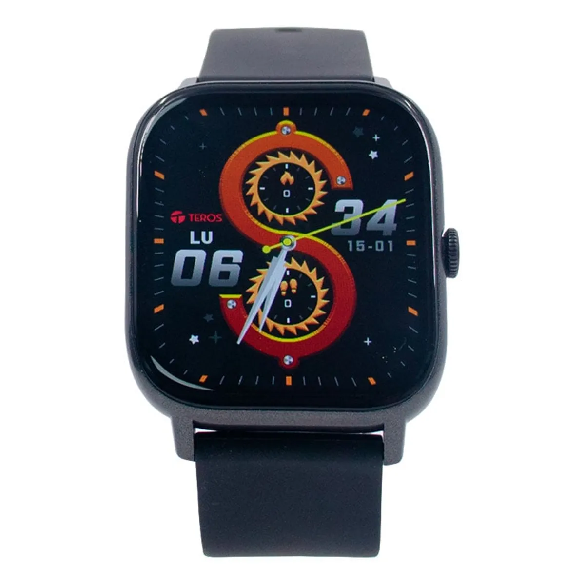 TEROS - Reloj inteligente TEROS TE-8084N 185 AMOLED IP68 bluetooth 53 negro