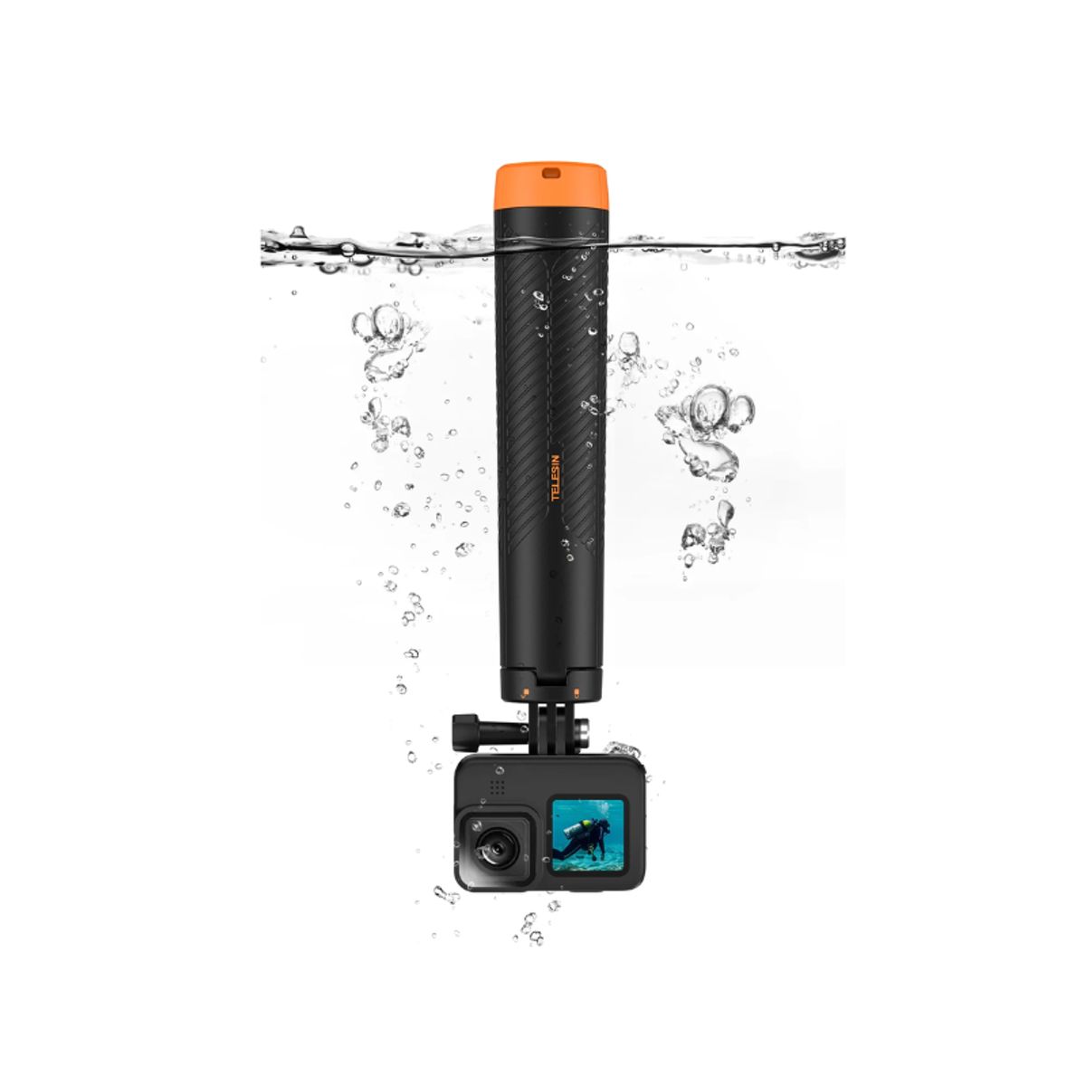 TELESIN - Trípode ACUATICO  Flotante Para GOPRO Selfie Telesin