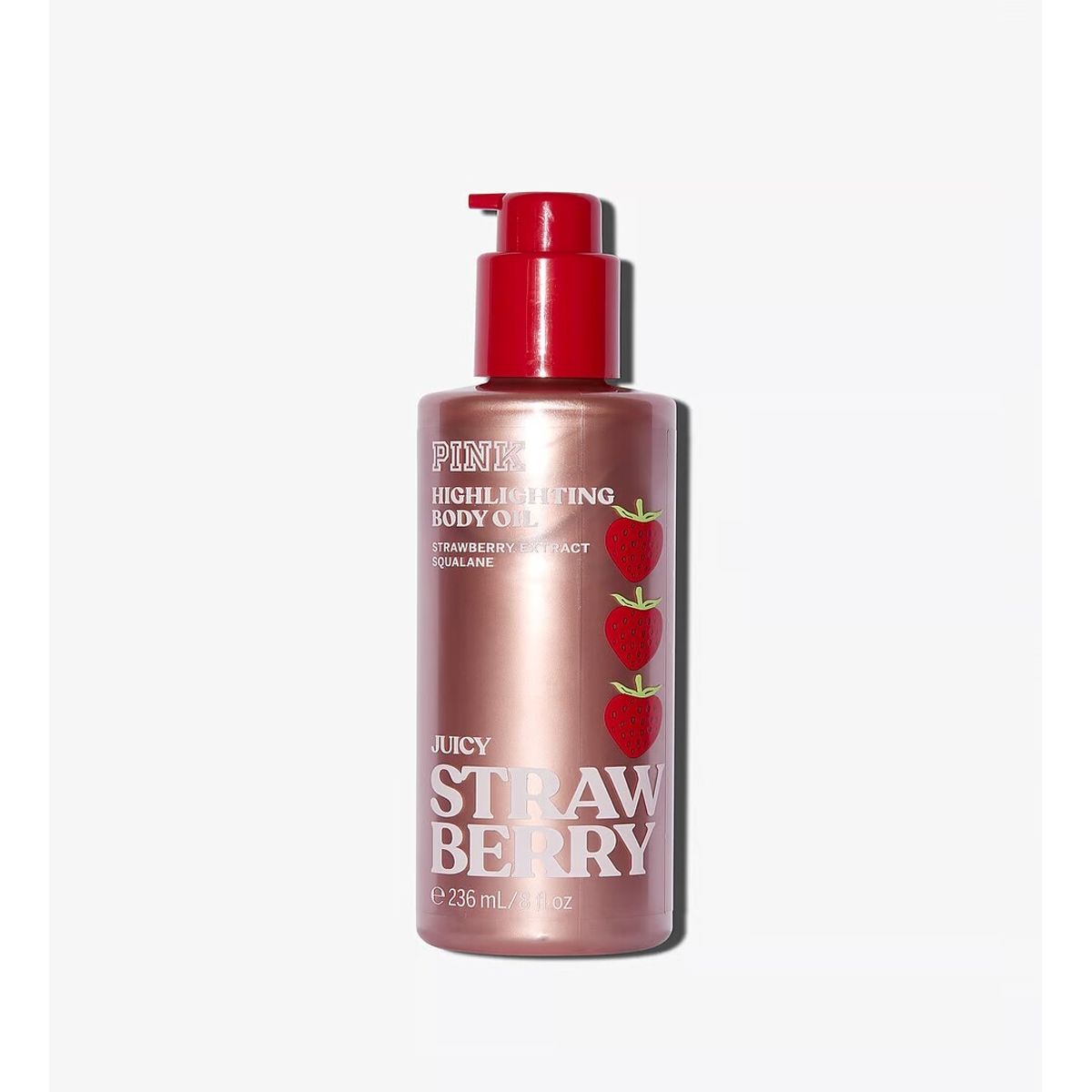 VICTORIA'S SECRET - ACEITE CORPORAL FRESA SHIMER PINK VICTORIAS SECRET