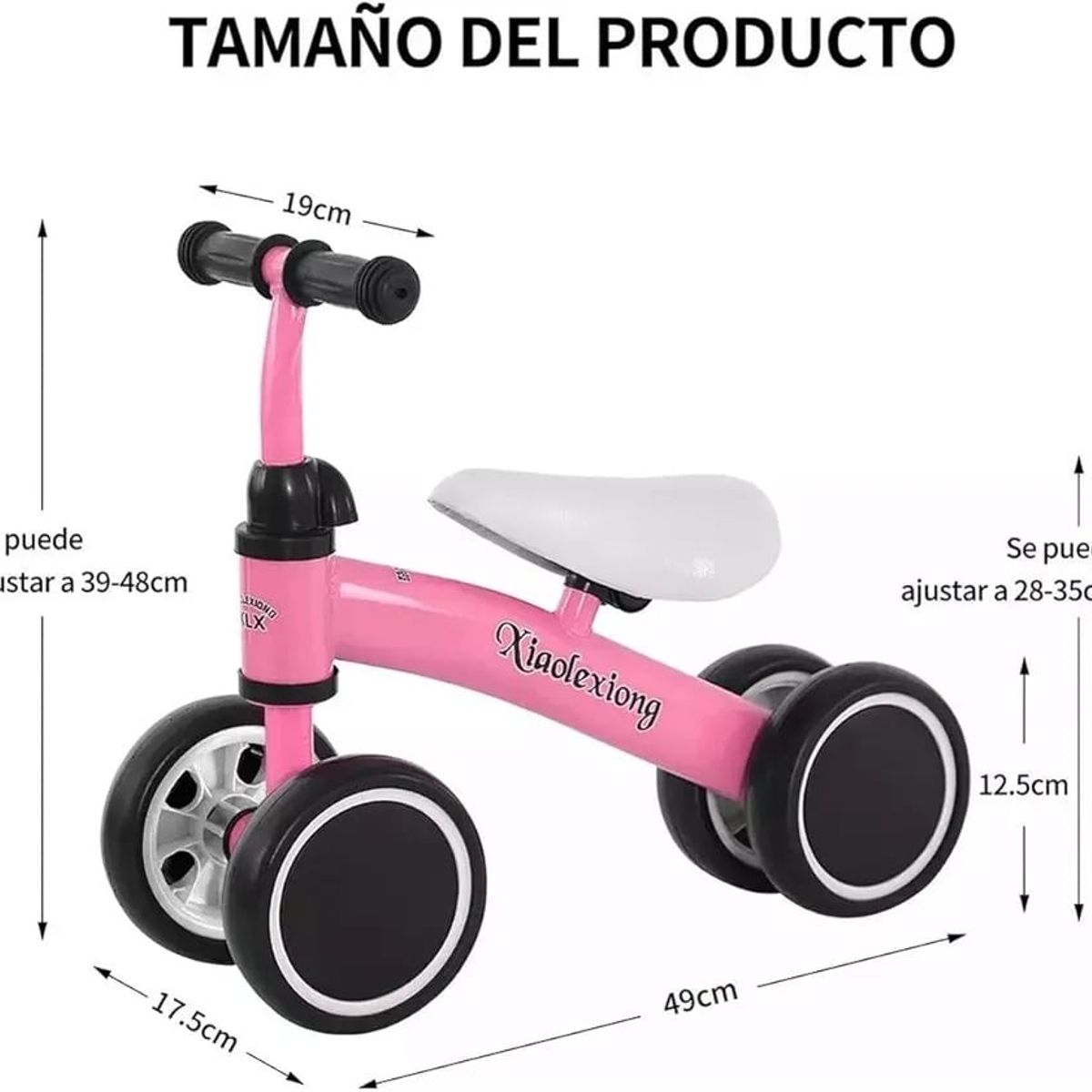 GENERICO - MINI BICICLETA ESTIMULACION DE EQUILIBRIO CON CASCO SEG