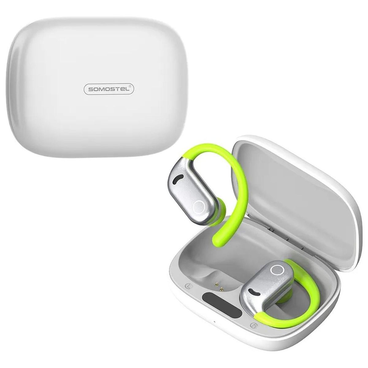 SOMOSTEL - Auriculares Sport Inalámbricos Somostel Sms-j40 Hifi Bt 5.4