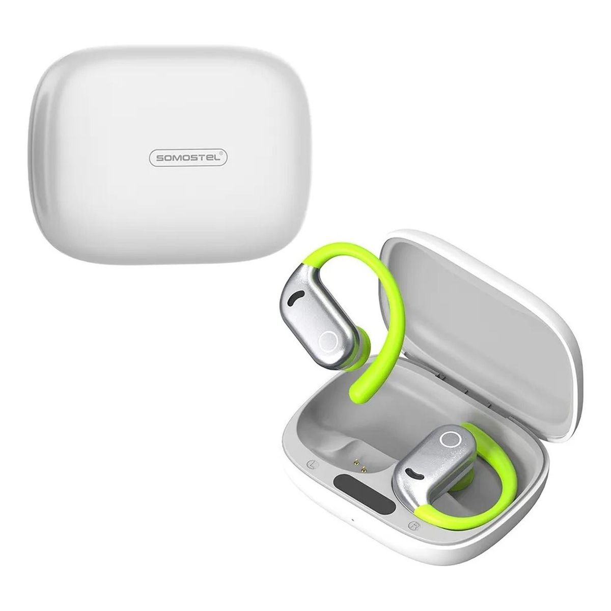 SOMOSTEL - Auriculares Sport Inalámbricos Somostel Sms-j40 Hifi Bt 5.4