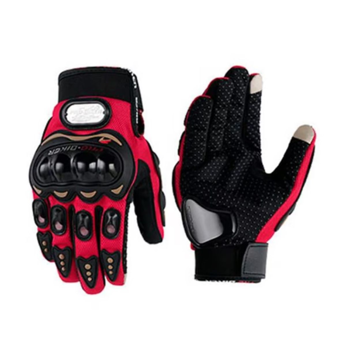 PROBIKER - GUANTE PARA MOTO PROBIKER ROJO TALLA L
