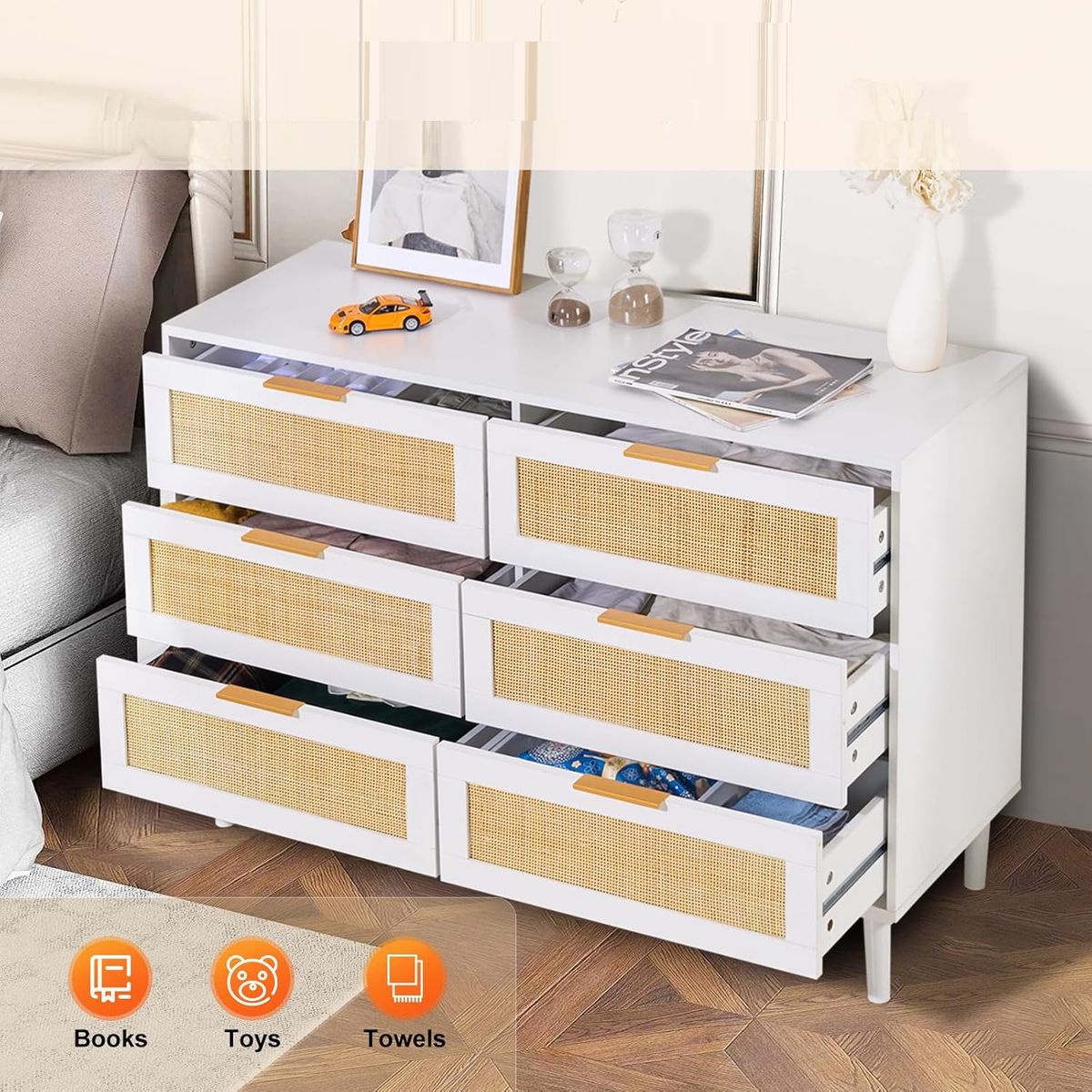 DIBA MUEBLES - Comoda 6Cj Duchy - DIBA Muebles