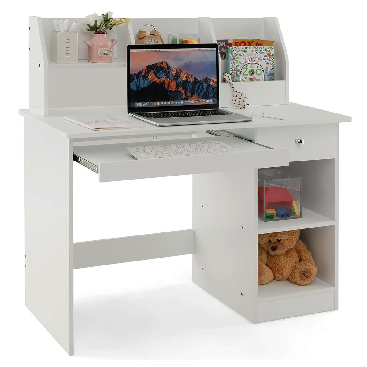 DIBA MUEBLES - Escritorio Infantil Rayla Blanco - DIBA Muebles