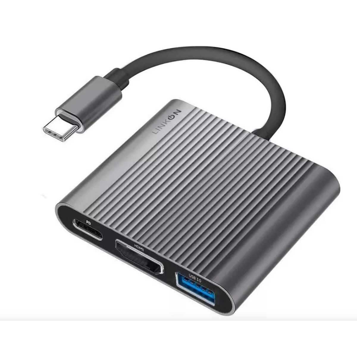 GENERICO - HUB 3 in 1 - Hub Adaptador Usb Tipo C 3 En 1 Linkon