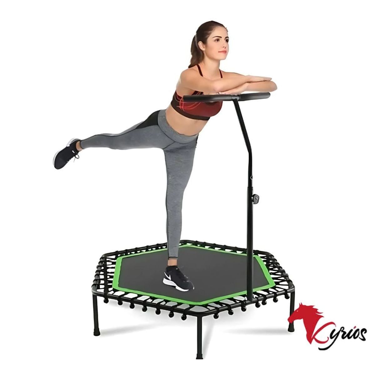 NO LOGO - Trampolín Con Agarre Hexagonal De 40 Pulgadas