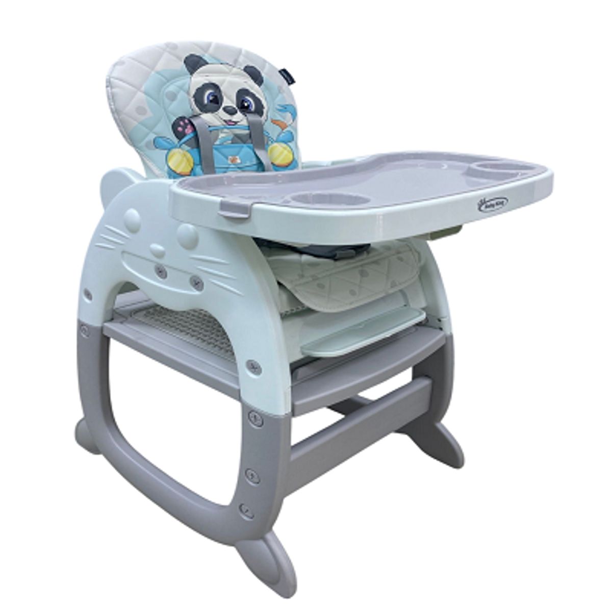 BABY - SILLA DE COMER ESCRITORIO MULTIFUNCIONAL - GRIS