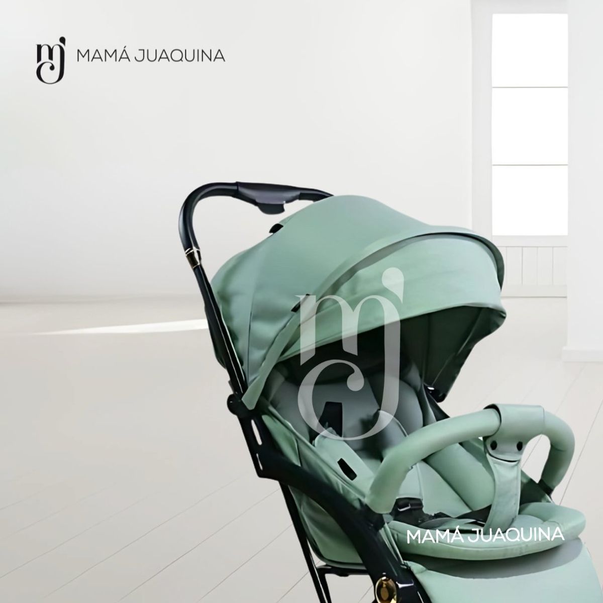 BABY - Coche Maleta de Lujo «LIGHTNING LUKE» Menta